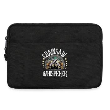 Lumberjack Tree Feller - Laptop bag 13" - black - Front