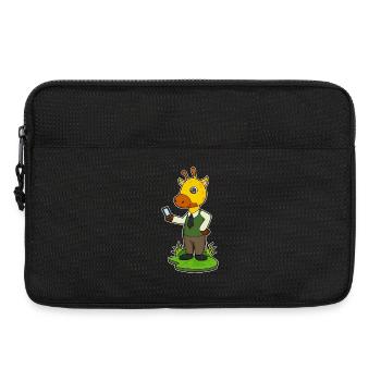 Giraffe Smartphone - Laptop bag 13" - black - Front