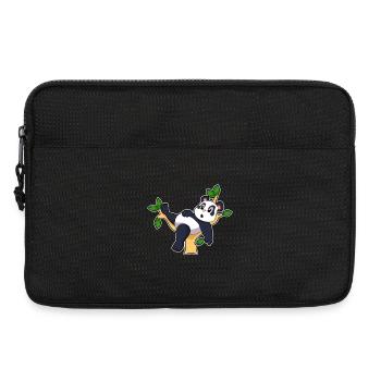 Panda Zweig - Laptoptasche 13" - Schwarz - Vorne