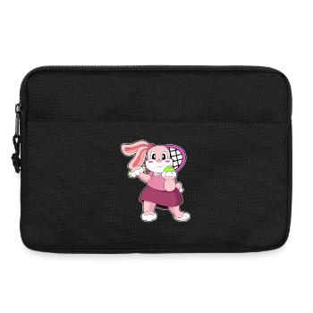Raquettes de tennis lapins - Sacoche pour ordinateur portable 13 pouces - noir - Devant