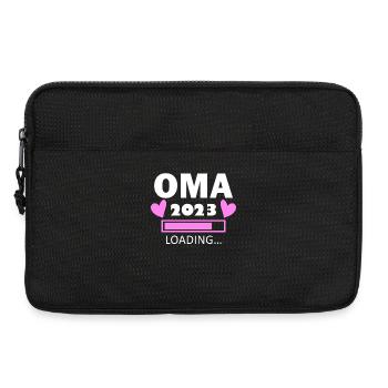 Oma 2023 - Werdende Oma 2023 - Laptoptasche 13" - Schwarz - Vorne