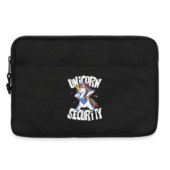 Unicorn security - Laptoptasche 13" - Schwarz - Vorne