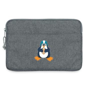 Penguin American Football Sports - Laptop bag 13" - heather grey - Front
