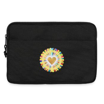 Stargate Heart Potential - Sonja Ariel von Staden - Laptop bag 13" - black - Front