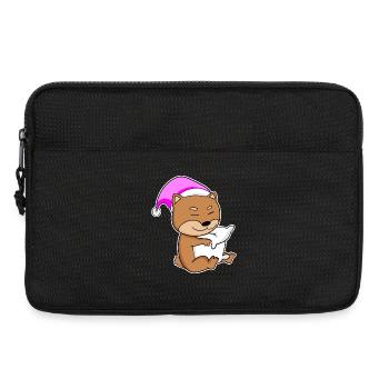 Chien de race de chien Shiba Inu - Sacoche pour ordinateur portable 13 pouces - noir - Devant