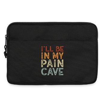 I'll Be In My Paincave Triathlon - Laptop bag 13" - black - Front
