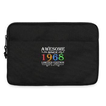 1968 - Jahrgang 1968 - Laptoptasche 13" - Schwarz - Vorne