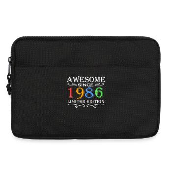 1986 - Born 1986 - Laptop bag 13" - black - Front