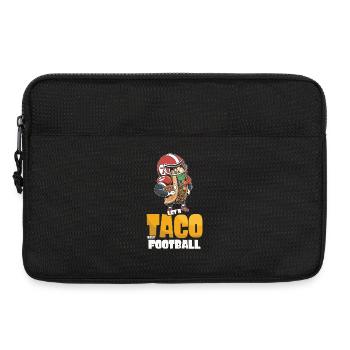 Taco Bout Football Match Day - Laptop bag 13" - black - Front