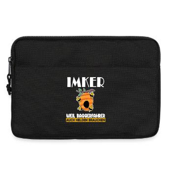 Imker Imkerei Honig Bienen - Laptoptasche 13" - Schwarz - Vorne