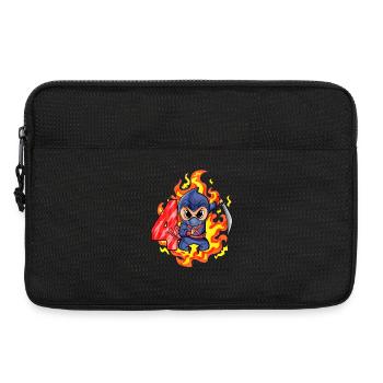4th Birthday Boy 4 years old Ninja - Laptop bag 13" - black - Front