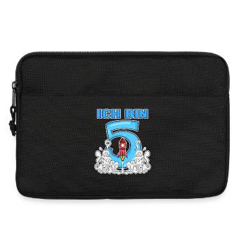 Junge 5 Jahre alt - Ich bin 5 - 5. Geburtstag - Laptoptasche 13" - Schwarz - Vorne