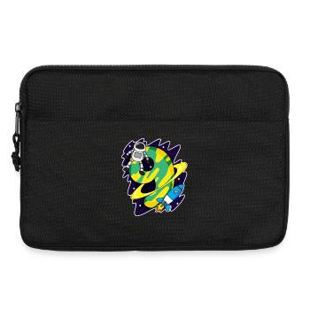 Boy 9 years old - 9th birthday gift - Laptop bag 13" - black - Front