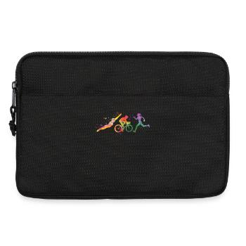 Watercolors Women Triathlon - Laptop bag 13" - black - Front