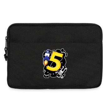 Young 5 years old astronaut - Laptop bag 13" - black - Front