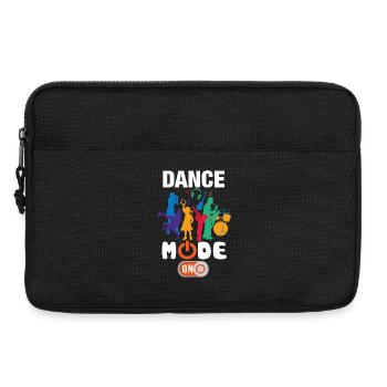 Funny Dance Mode On - Laptop bag 13" - black - Front