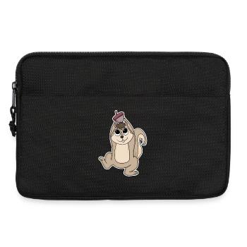 Écureuil - Sacoche pour ordinateur portable 13 pouces - noir - Devant