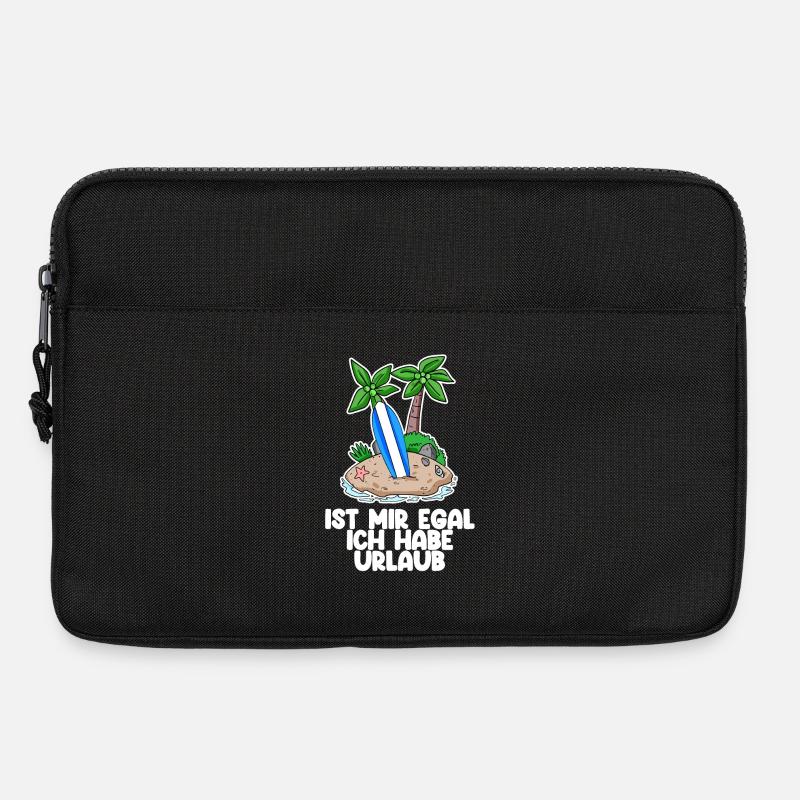 Urlaub - Laptoptasche 13" - Schwarz