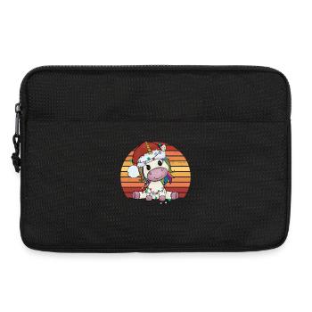Christmas Unicorn Unicorn Unicorn Pajamas Gift - Laptop bag 13" - black - Front
