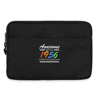 1956 - Jahrgang 1956 - Laptoptasche 13" - Schwarz - Vorne