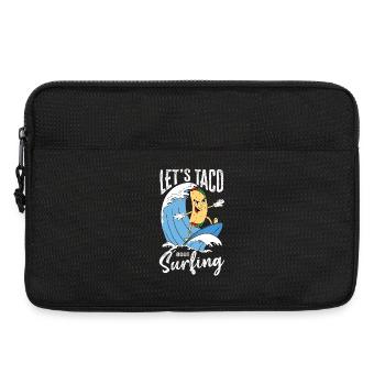 Let's Taco Bout Surfing Lover - Sacoche pour ordinateur portable 13 pouces - noir - Devant