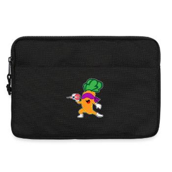 Fléchette de carotte - Sacoche pour ordinateur portable 13 pouces - noir - Devant