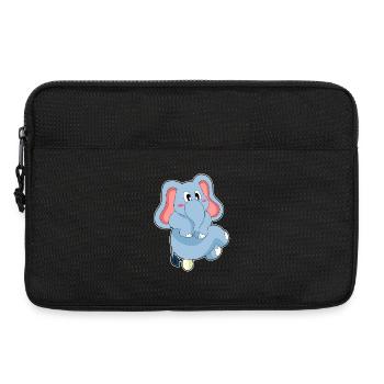 Elephant egg - Laptop bag 13" - black - Front
