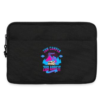 Zum Campen Zur Arbeit - Laptoptasche 13" - Schwarz - Vorne
