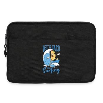 Let's Taco Bout Surfing Lover - Sacoche pour ordinateur portable 13 pouces - noir - Devant