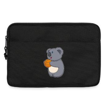 Koala Basketball Player Basketball - Laptop bag 13" - black - Front