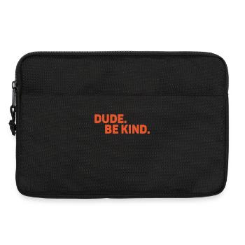 Dude Be Kind No Bullying - Laptop bag 13" - black - Front