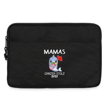 Baby 2022 - Geburt Schwanger 2022 - Baby Junge - Laptoptasche 13" - Schwarz - Vorne