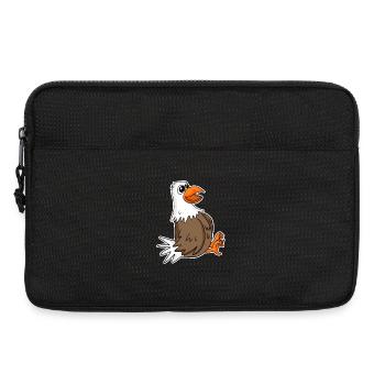 Eagle - Laptop bag 13" - black - Front