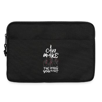 I Can Make The Nails You Want - Laptoptasche 13" - Schwarz - Vorne