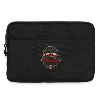 zum Geburtstag Dezember 1962 Vintage - Laptoptasche 13" - Schwarz - Vorne