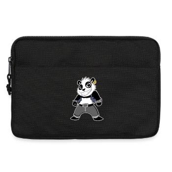 Cool Panda - Laptop bag 13" - black - Front