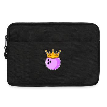 Bowling Women Partner Look - Laptop bag 13" - black - Front