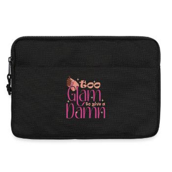 Trop glamour pour donner un sacré créateur d’ongles - Sacoche pour ordinateur portable 13 pouces - noir - Devant