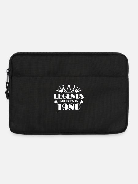 1980 - Jahrgang 1980 - Laptoptasche 13" - Schwarz