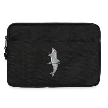 Gymnastique d’entraînement Dolphin Fitness Hoop - Sacoche pour ordinateur portable 13 pouces - noir - Devant