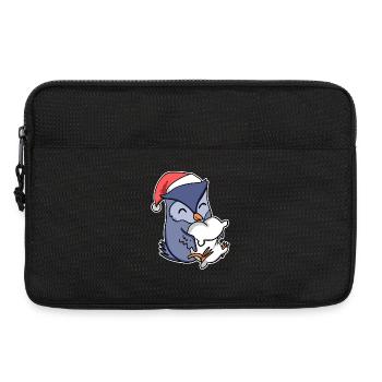 Owl Christmas Sleep Sleep Sleep - Laptop bag 13" - black - Front