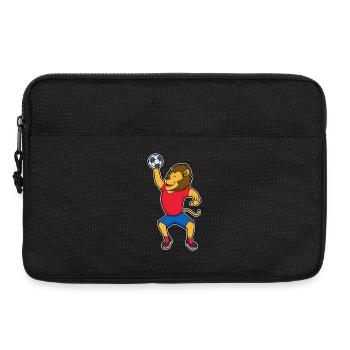 Joueur de handball de Löwe Handball - Sacoche pour ordinateur portable 13 pouces - noir - Devant