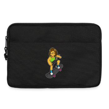 Lion Skater Skateboard - Sacoche pour ordinateur portable 13 pouces - noir - Devant