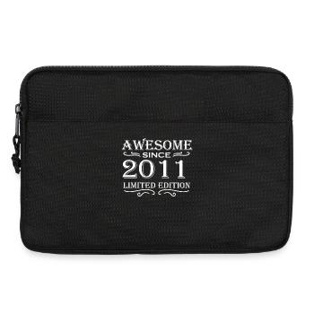 2011 - Vintage 2011 - Fantastic since 2011 - Laptop bag 13" - black - Front