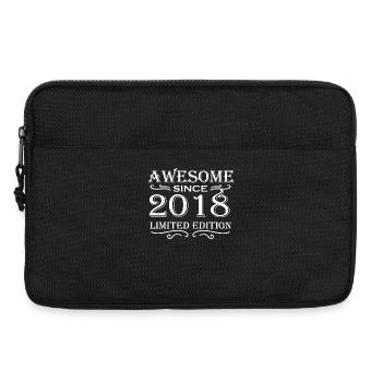2018 - Vintage 2018 - Fantastic since 2018 - Laptop bag 13" - black - Front