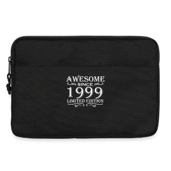 1999 - Jahrgang 1999 - Fantastisch seit 1999 - Laptoptasche 13" - Schwarz - Vorne