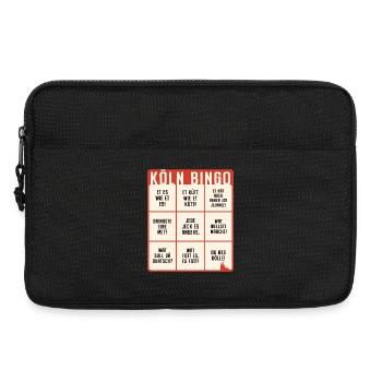 Köln Bingo Kölsch Et Kütt Alaaf Kölner Karneval - Laptoptasche 13" - Schwarz - Vorne