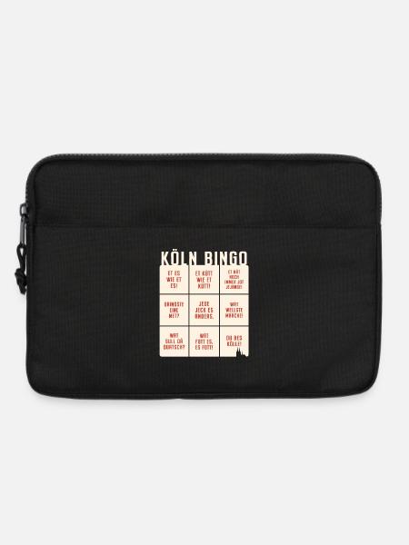 Köln Bingo Kölsch Et Kütt Alaaf Kölner Karneval - Laptoptasche 13" - Schwarz