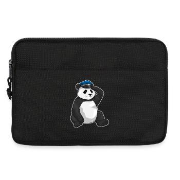 Police de Panda Police Cap - Sacoche pour ordinateur portable 13 pouces - noir - Devant