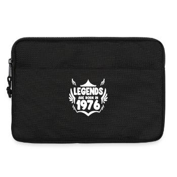 1976 - Born 1976 - Year of birth 1976 - Laptop bag 13" - black - Front